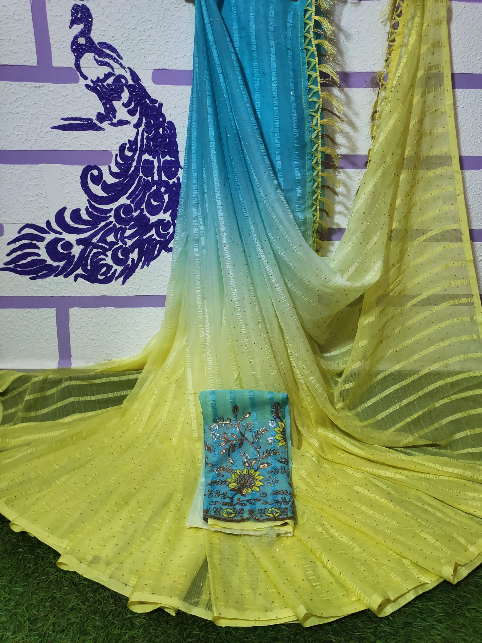 Popcorn Fancy designer sarees