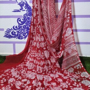floral georgette