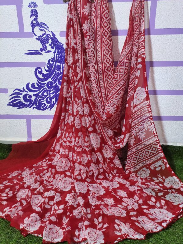 floral georgette