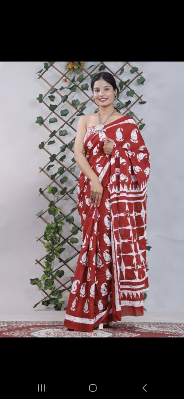 Mulmul cotton sarees