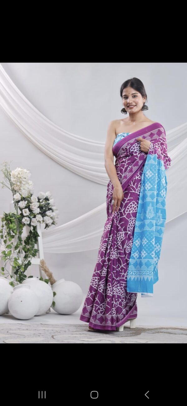 MulMul cotton sarees