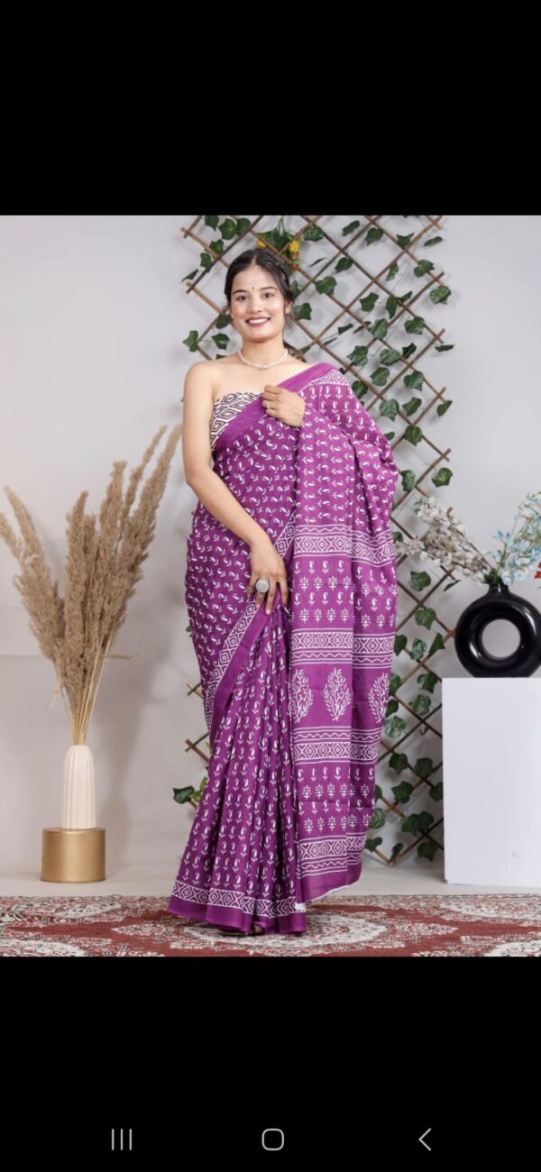 MulMul cotton sarees
