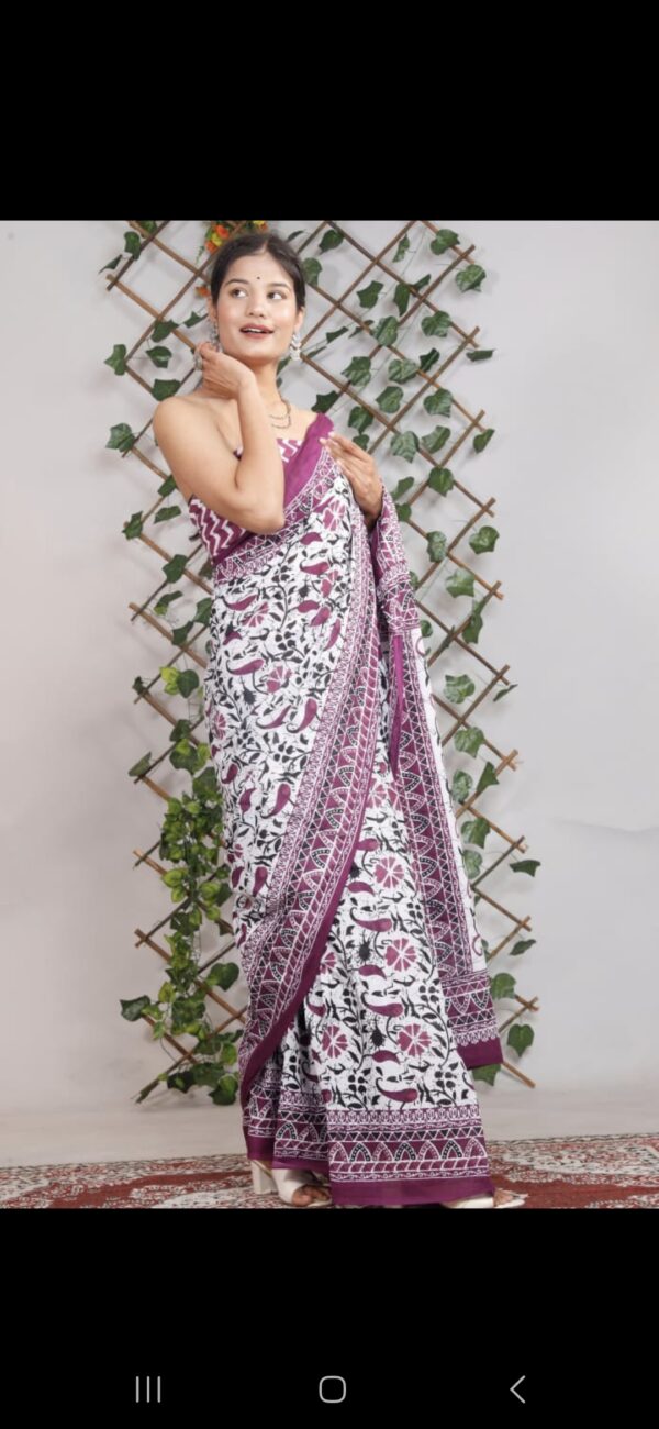 MulMul cotton sarees