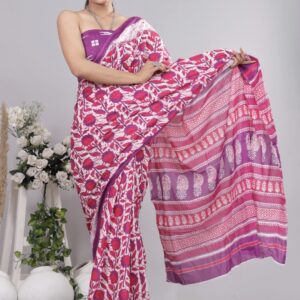 MulMul cotton sarees